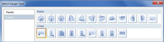 Select Gauge Type