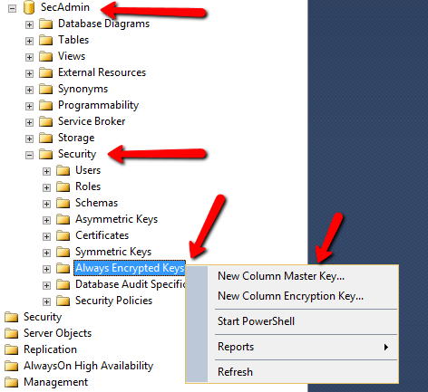 Exploration of SQL Server 2016 Always Encrypted – Part 2