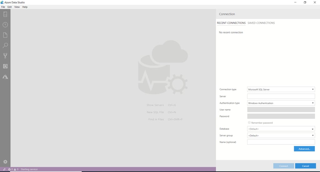 Customizing the Default Azure Data Studio Dashboards