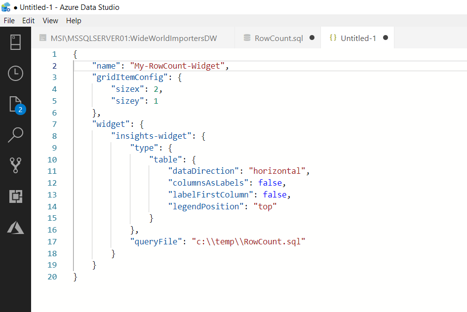 Formatted JSON