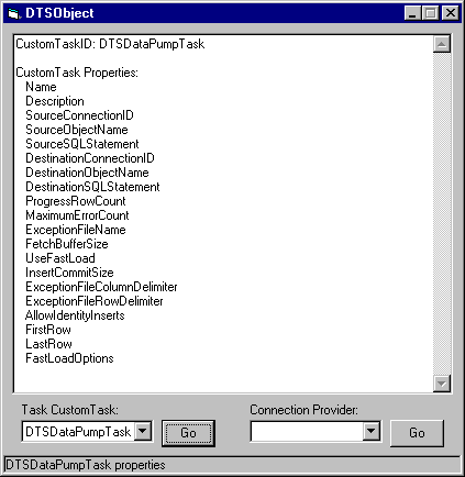 DTSObject Utility (VB)