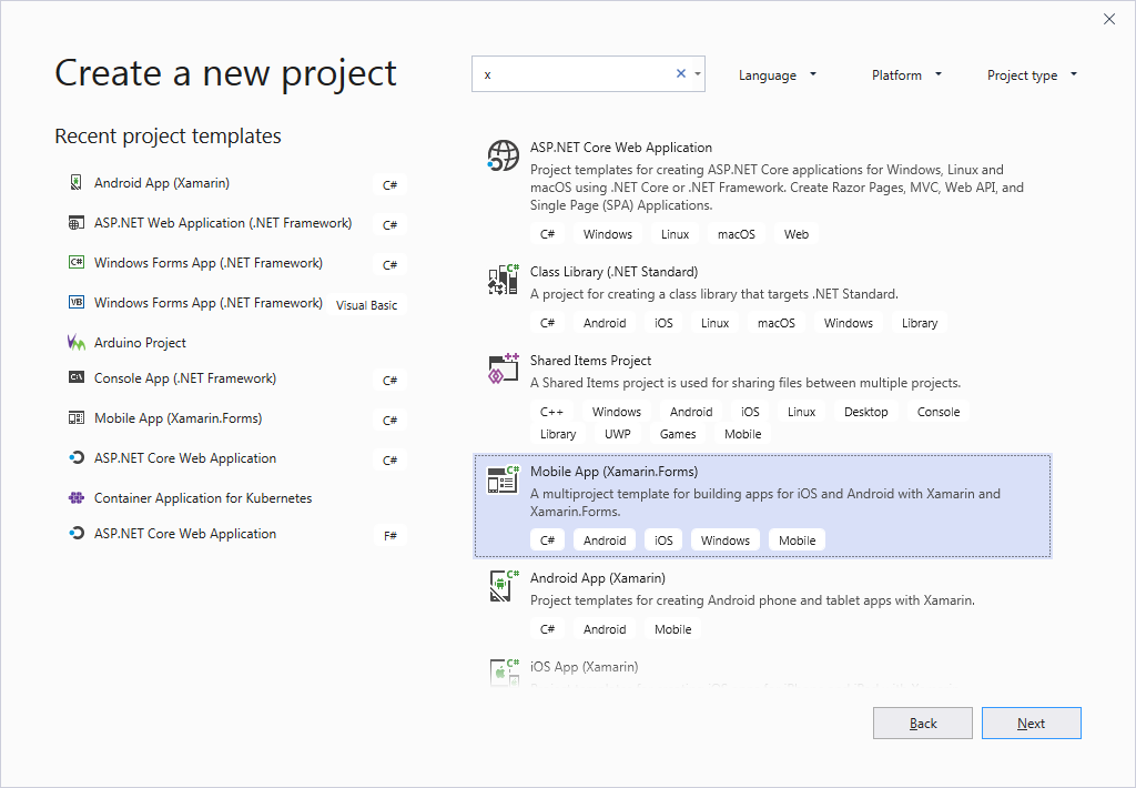 Creating a Data-centric Mobile App
