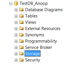 SQL Server Database Hierarchy Before Enable Query Store