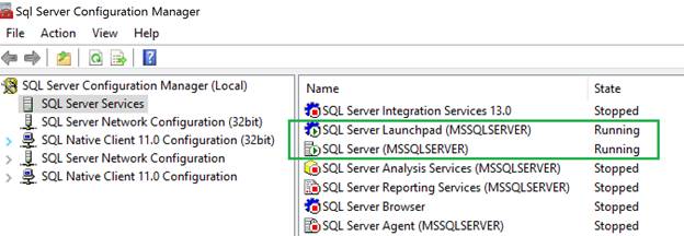 SQL Server Configuration Manager