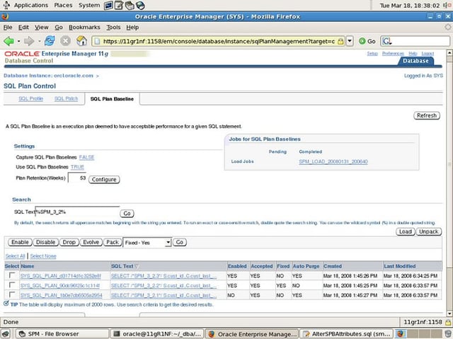 Oracle Database 11g: SQL Plan Management, Part 3