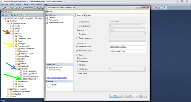 Generating Sequence Numbers Using the Sequence Object