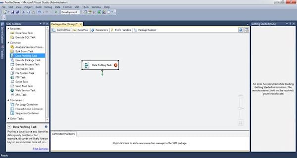 Introduction to the SQL Server Data Profiler Task – Part 1