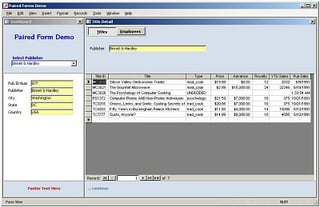 Access Paired Forms