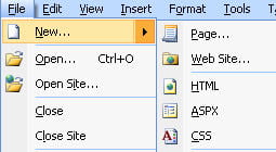 Using SQL 2005 with Expression Web