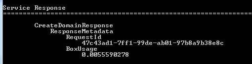 Working with Amazon Simple DB