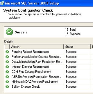 Installing SQL Server 2008