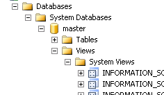 SQL Server 2005 System Tables and Views