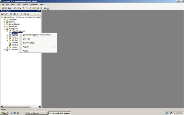 SQL Server 2008 Data Collections and the Management Data Warehouse