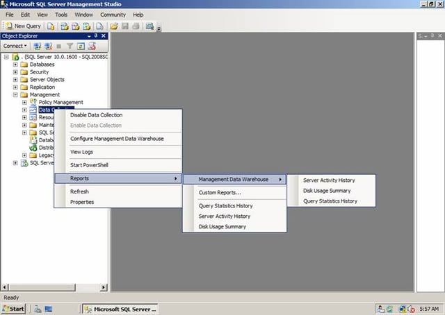 Reports for SQL Server 2008 System Data Collections