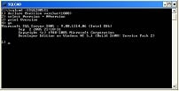 Using SQL Server 2005 sqlcmd Utility