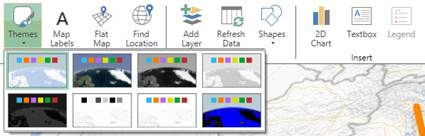 Power Map Report Designer Options