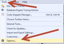 Line Numbers in SQL Server Management Studio