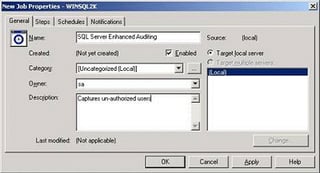 Enhanced SQL Server Security Auditing