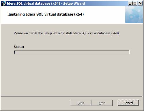 installing Idera SQL virtual database