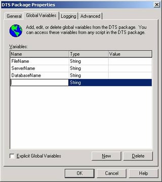Import Multiple Files to SQL Server Using DTS