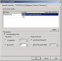 Transaction Log Backups Based on Log Usage Threshold