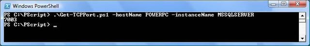 Discover SQL Server TCP Port