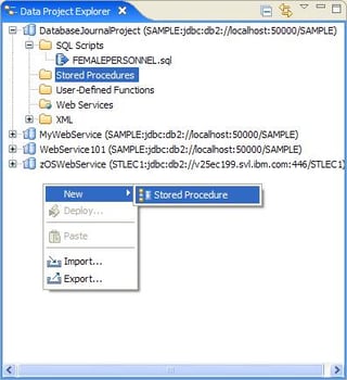 DB2 9.5 and IBM Data Studio – Part 10: Building Stored Procedures
