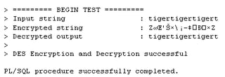Decrypting Oracle’s DBMS_OBFUSCATION_TOOLKIT