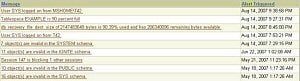 Clearing Alerts in Enterprise Manager