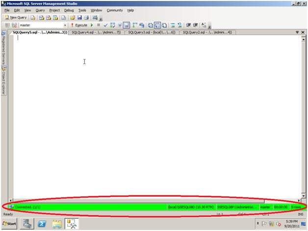 Color Coding Your SQL Server Connections