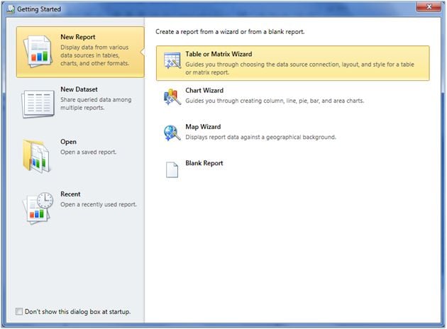 Getting Started with SQL Server Report Builder 3.0