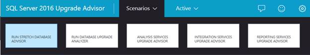 Launching SQL Server 2016 Upgrade Advisor