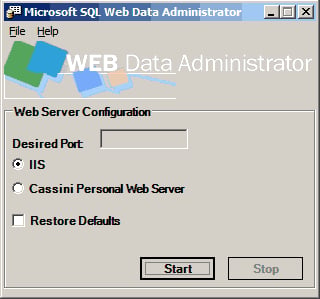 The SQL Server Web Data Administrator | Database Journal