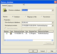 Restoring your Data 101