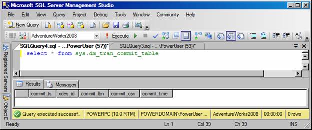 Introducing Change Tracking in SQL Server 2008